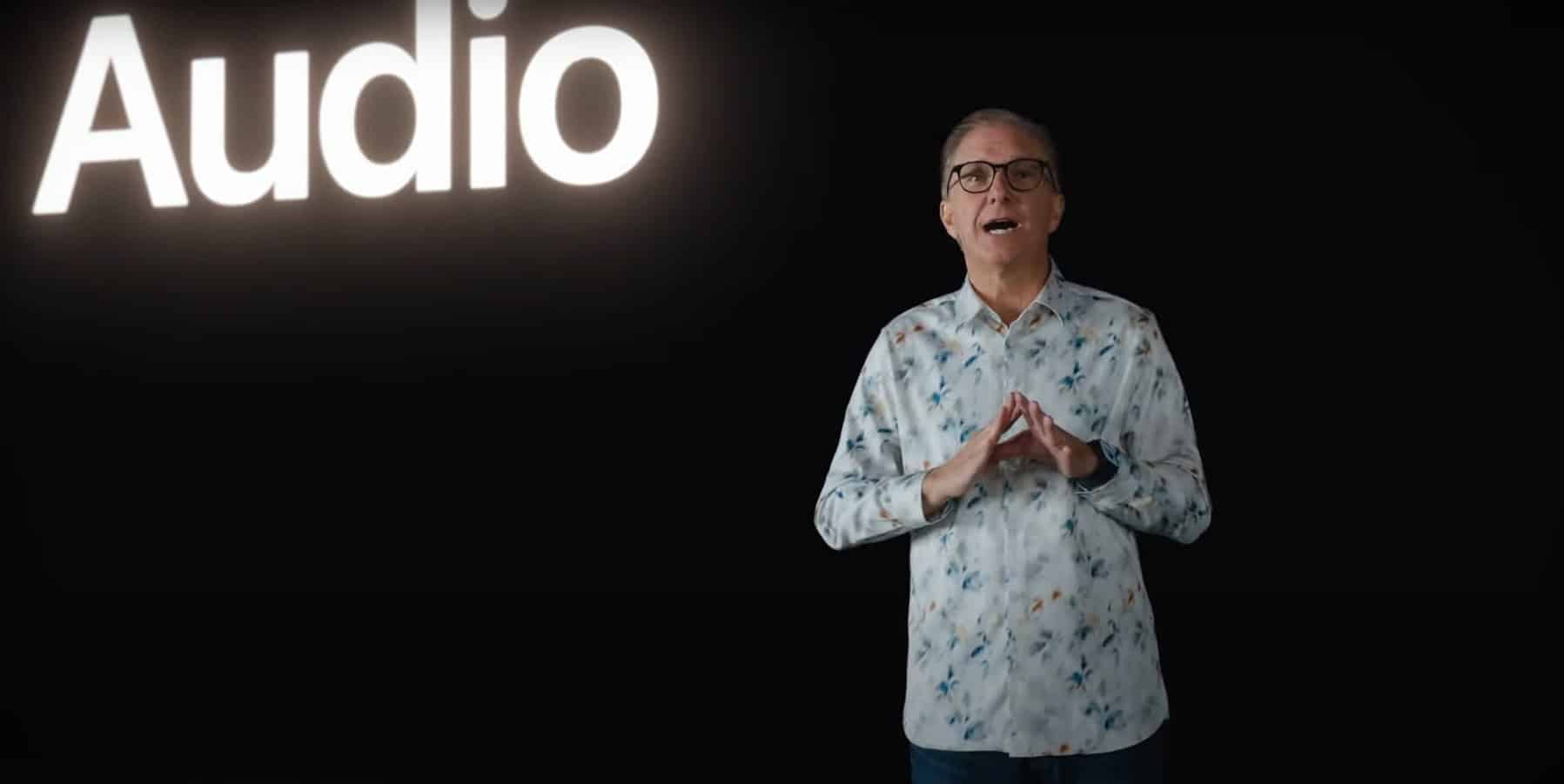 mejora de audio con ia iphone 16 pro