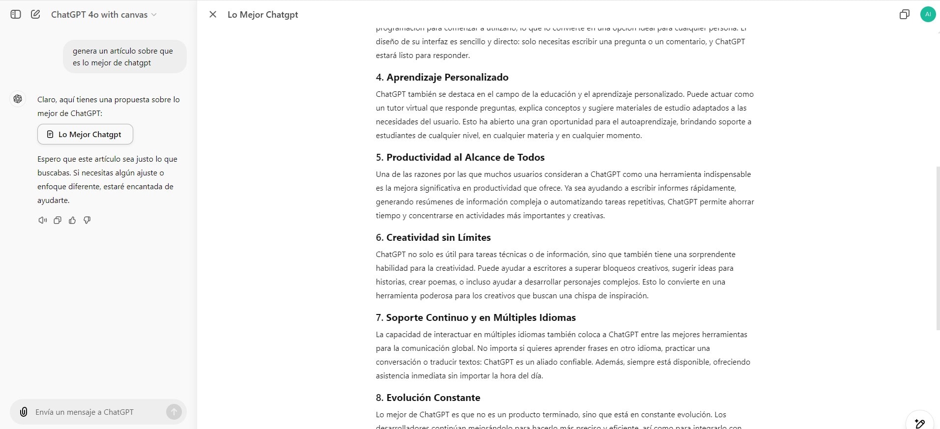 pruebas chatgpt canvas