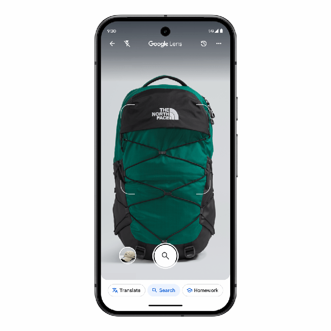 google lens shopping