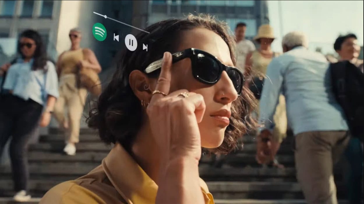 meta entrena ia con imagenes gafas ray ban