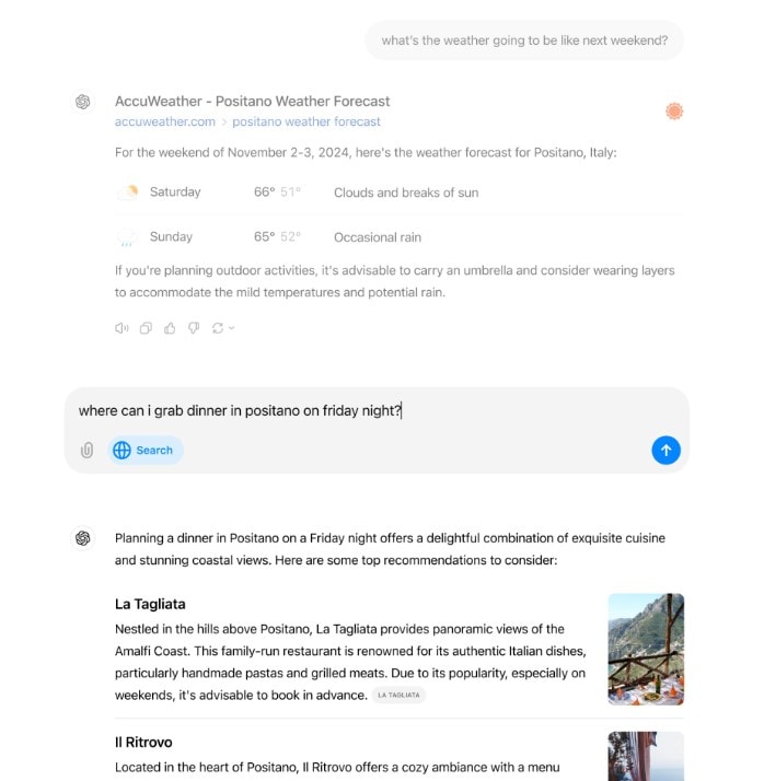 funciones busqueda chatgpt search