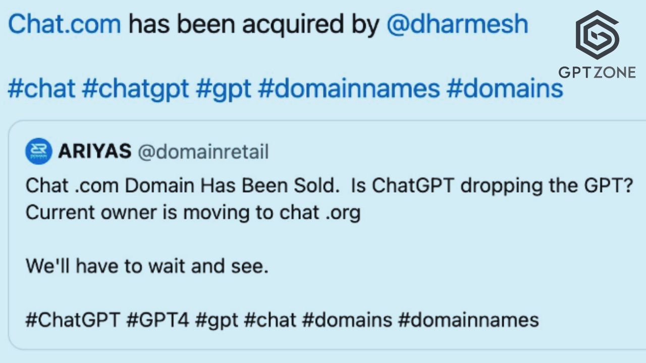 openai compra el dominio chat.com
