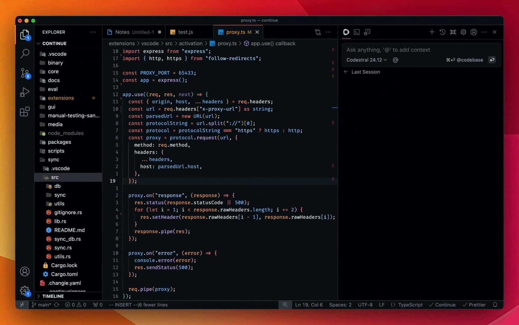 codestral 25.01 Demo