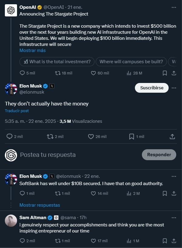 discusion sam altman elon musk stargate