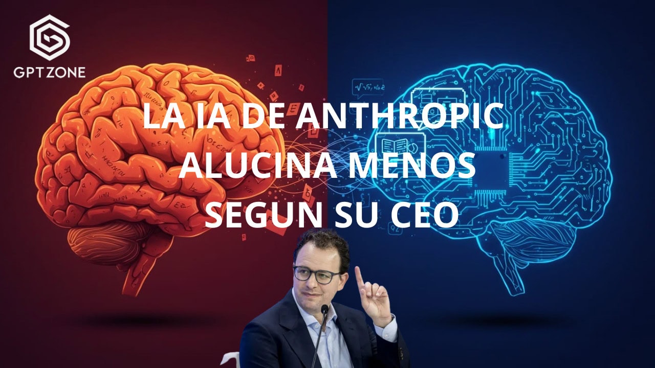 la IA de Anthropic alucina menos