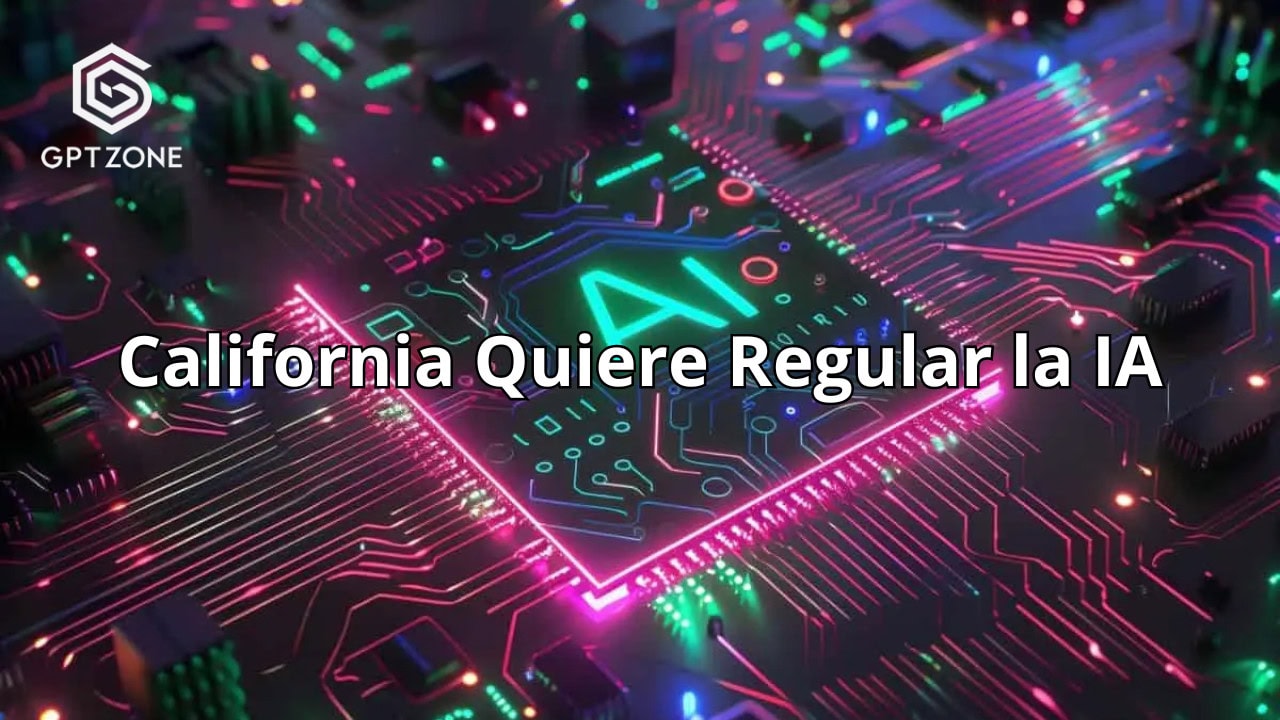 California quiere regular la IA