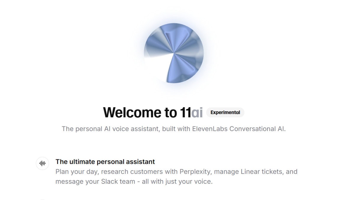 asistente personal ElevenLabs 11ai
