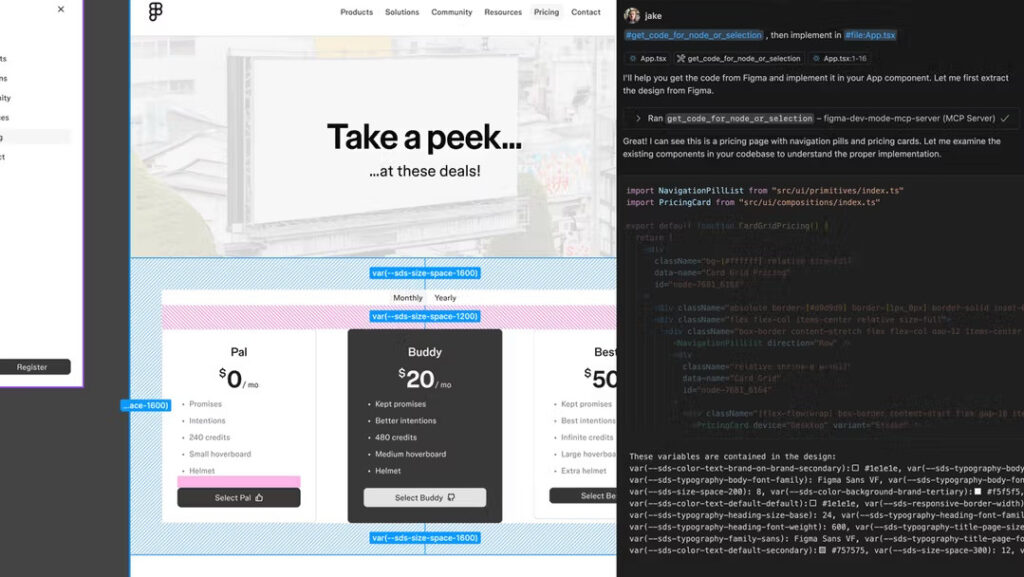 Ejemplo de Codificación mediante Figma AI 