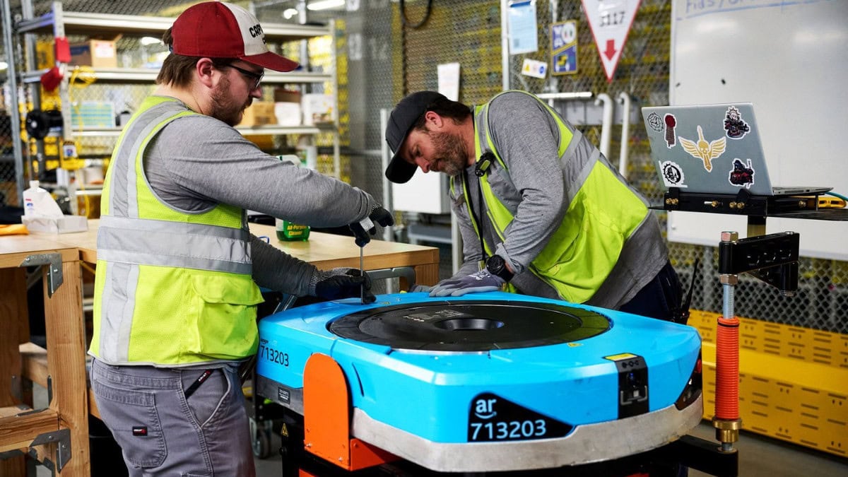 Amazon ya tiene un millón de robots a su disposición en almacenes
