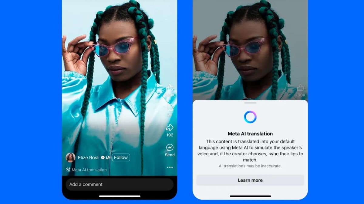 El Doblaje con IA Llega a Instagram y Facebook: así Puedes Activarlo en tus Videos
