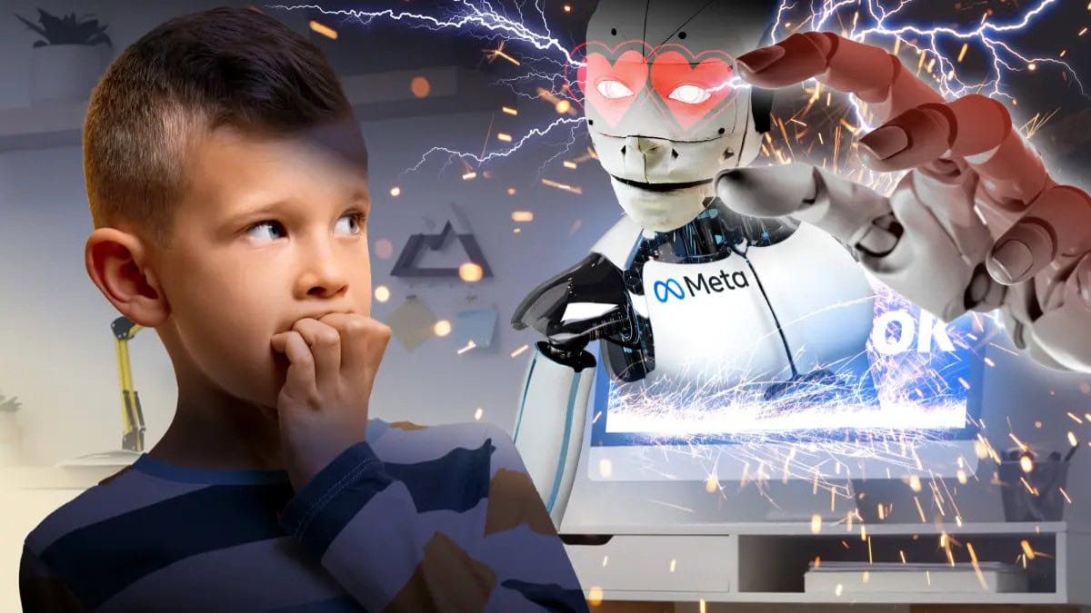 Filtradas las Normas de Meta AI Que Permitían a los Chatbots Coquetear Con Niños