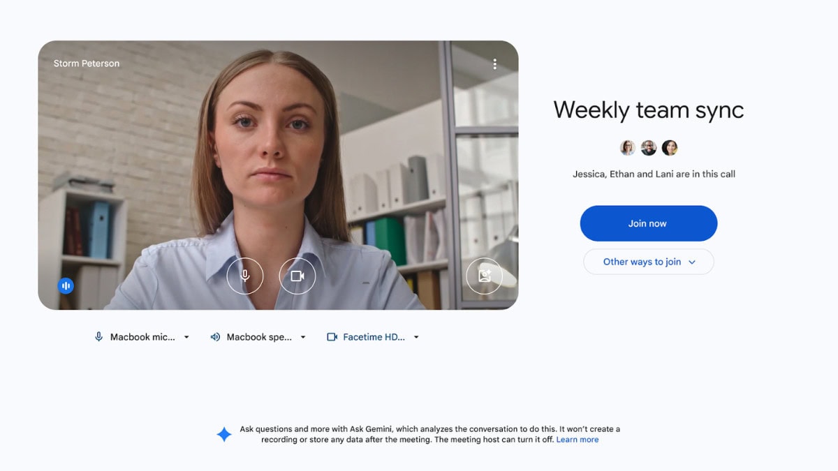 Función ‘Ask Gemini’ en Google Meet: Resume Todo lo que ha Pasado en la Videollamada