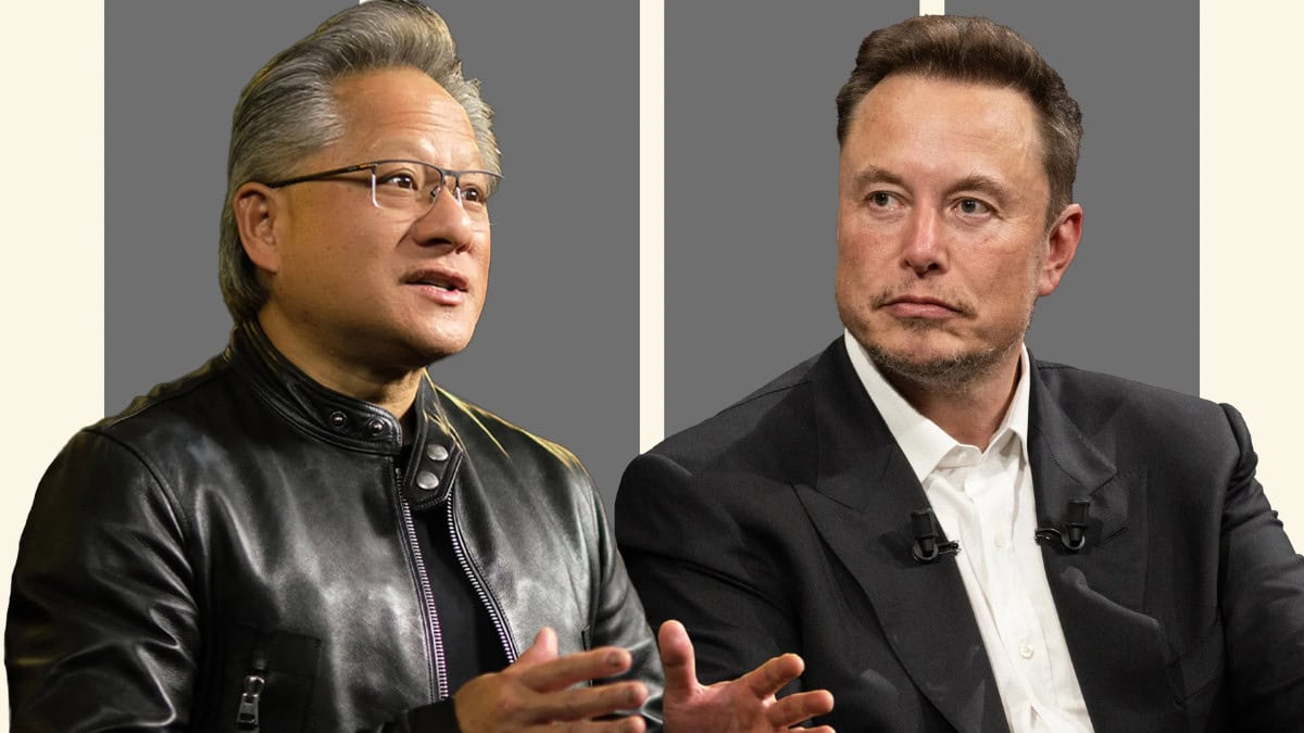 Jensen Huang, jefe de NVIDIA, Contradice a Elon Musk: la IA no Traerá Ocio Universal Sino más Trabajo