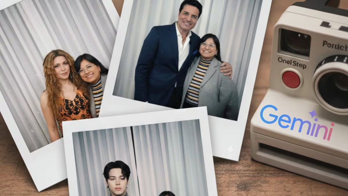 La IA de Gemini Convierte un Simple Texto en una Polaroid con tu Famoso Preferido