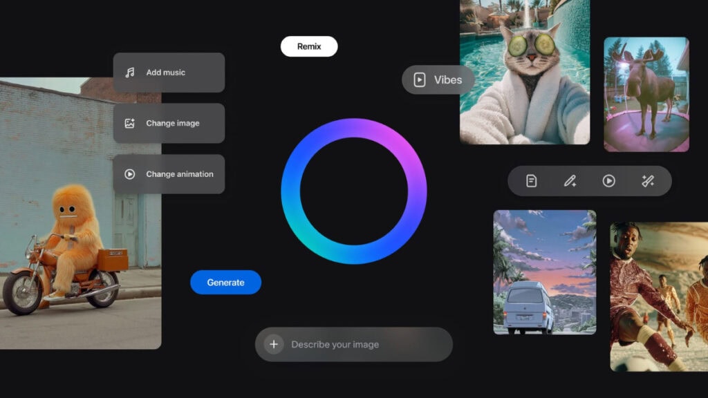 Novedades de Meta: Así Funciona Vibes, el Feed de Contenido Generado con IA