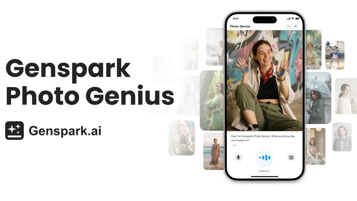 Photo Genius, el Invento de Genspark que Convierte tu Voz en una Herramienta de Edición