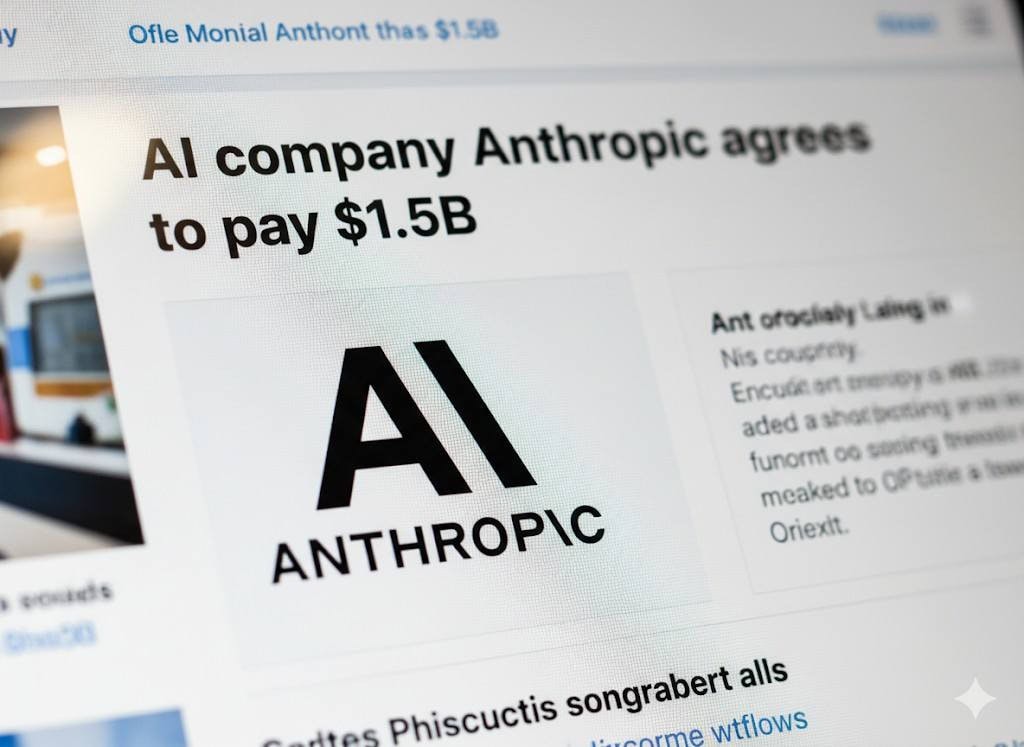 Anthropic pagará millones a autores afectados por IA