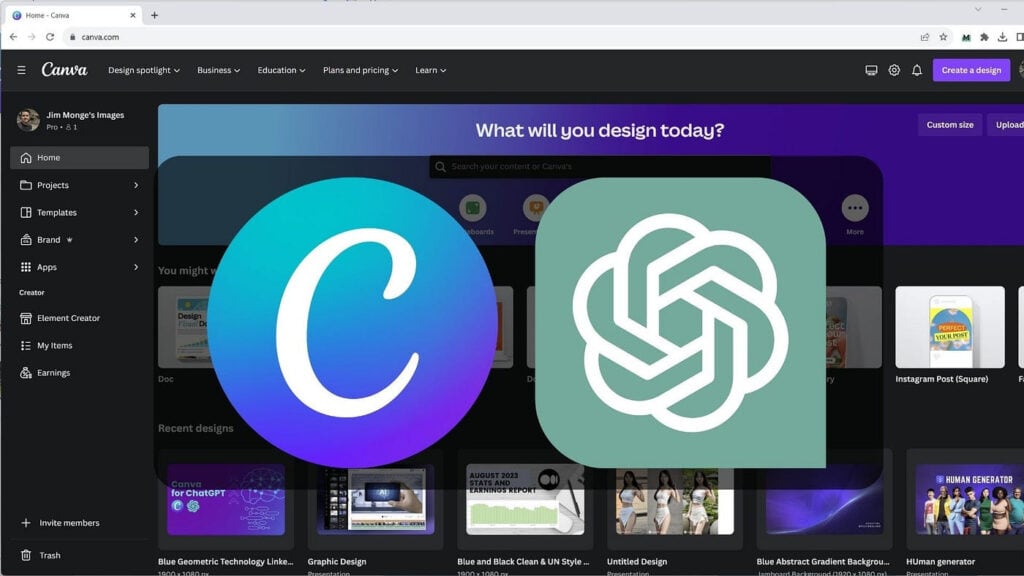 Canva x ChatGPT