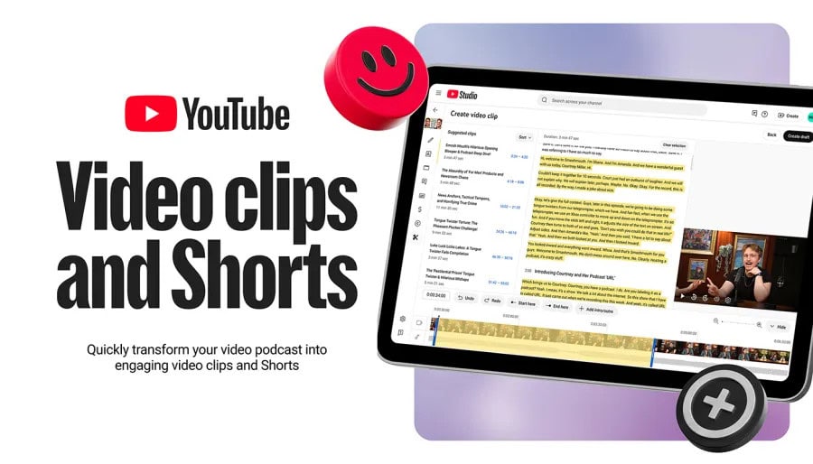 herramientas para podcasters centradas en YouTube Shorts