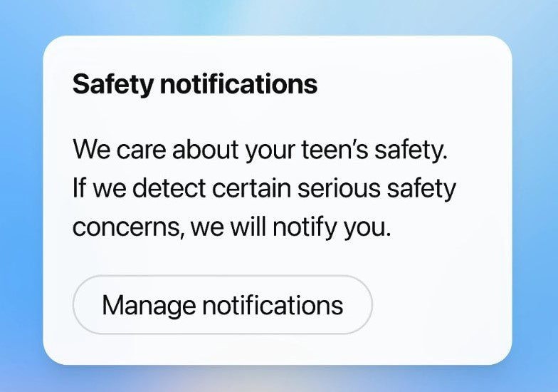 Detección de autolesión en ChatGPT para adolescentes