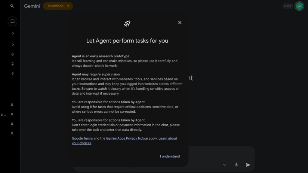 Google Gemini Agent 1