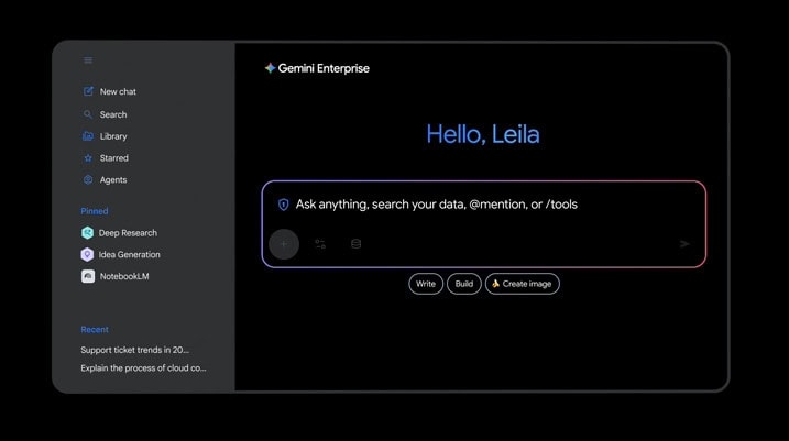 Qué es Gemini Enterprise de Google 