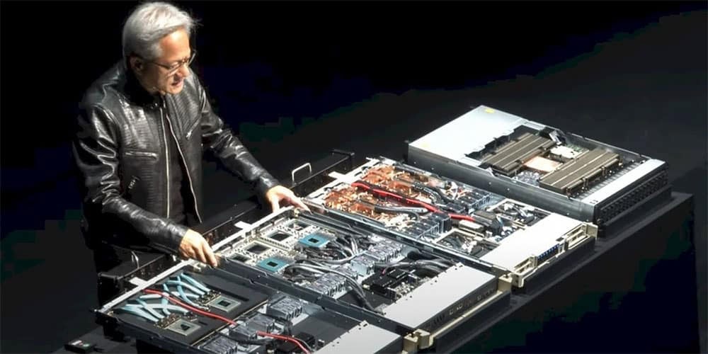 Arquitectura del clúster Nvidia GB300 con GPU Blackwell Ultra