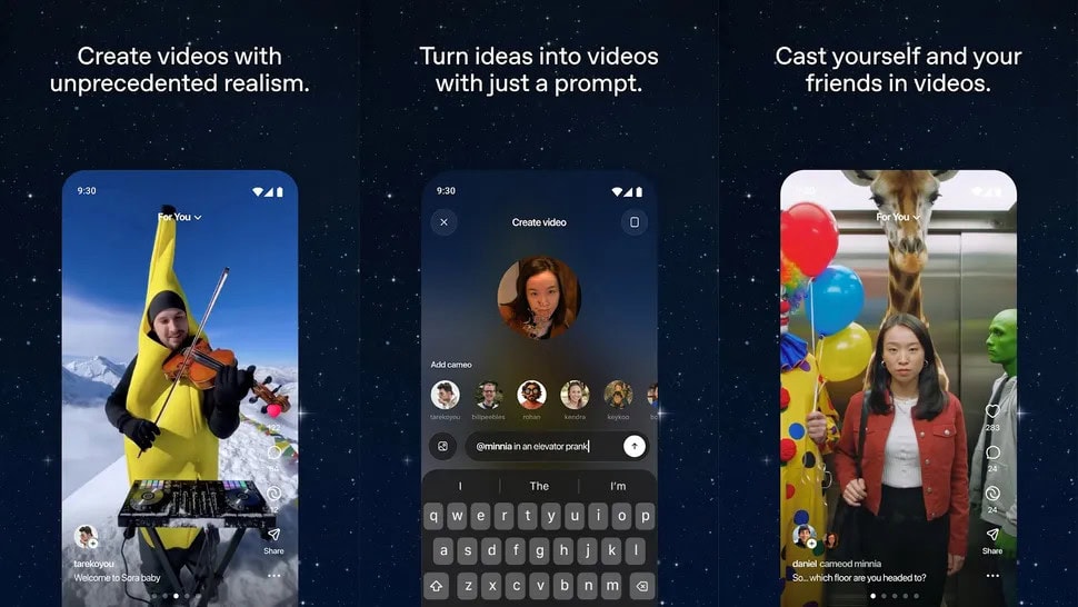 Cómo funciona la función “tipo TikTok” de Sora 2