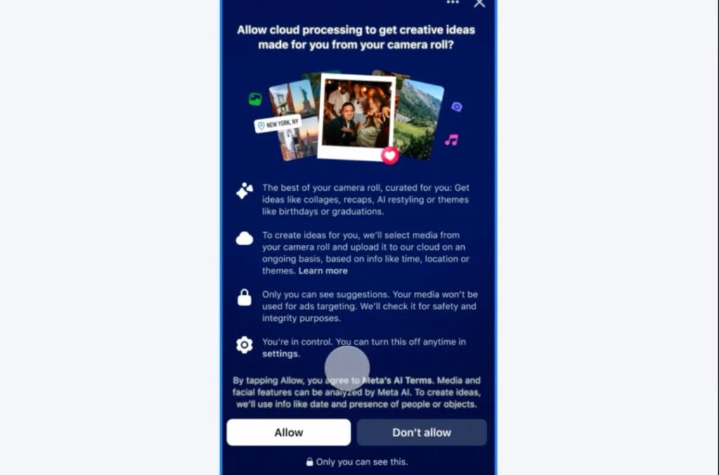  ideas creativas propone la IA de Meta para tus fotos del móvil