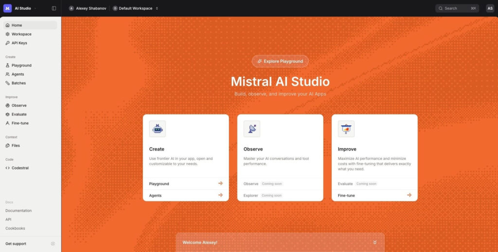 Mistral AI Studio ahora acelera la IA empresarial