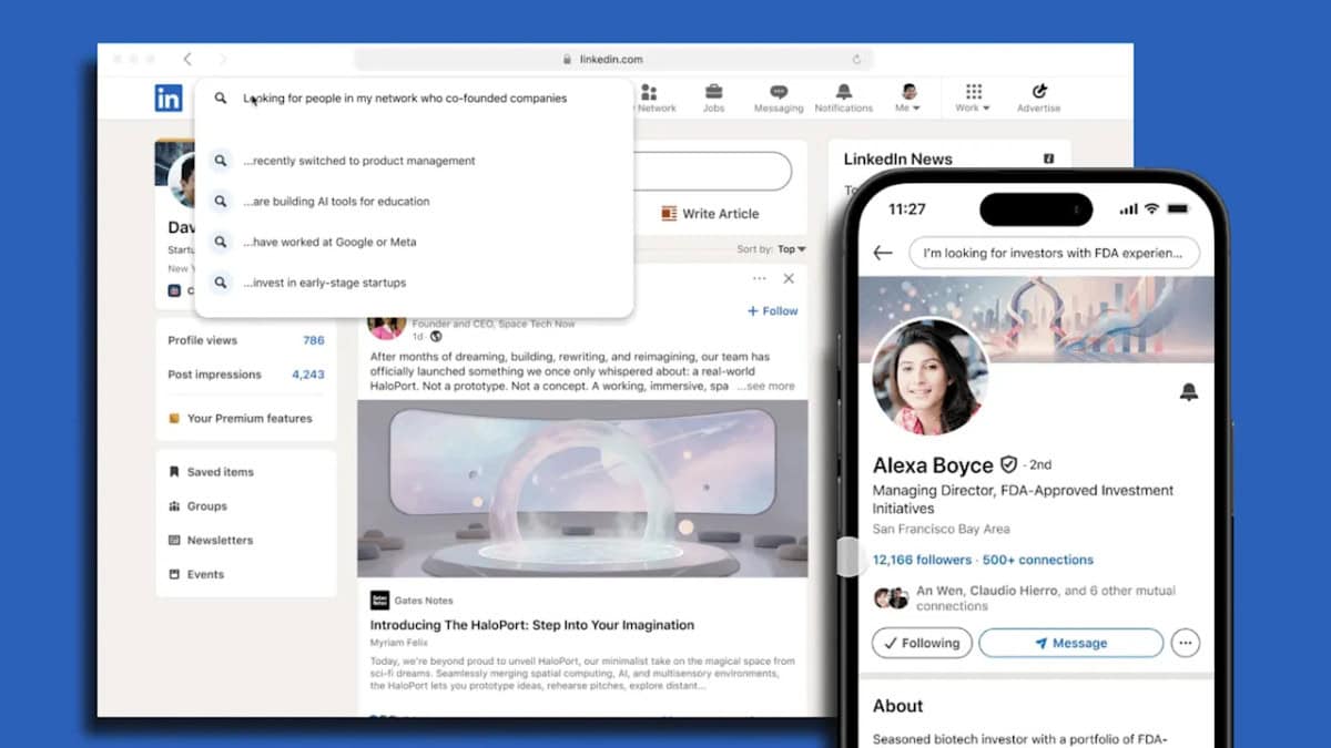 Buscar Personas y Empleo en LinkedIn Será Más Fácil Gracias a la Inteligencia Artificial