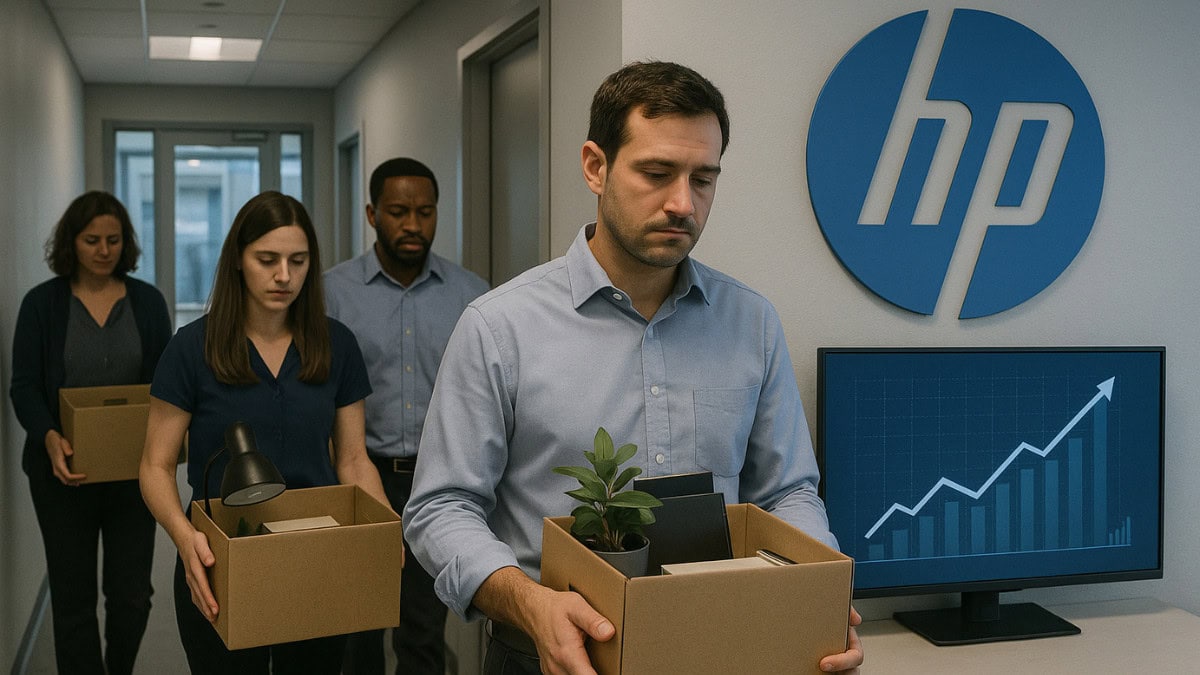 HP Despedirá Hasta 6.000 Empleados para Adoptar a la IA y Reducir Costes Operativos