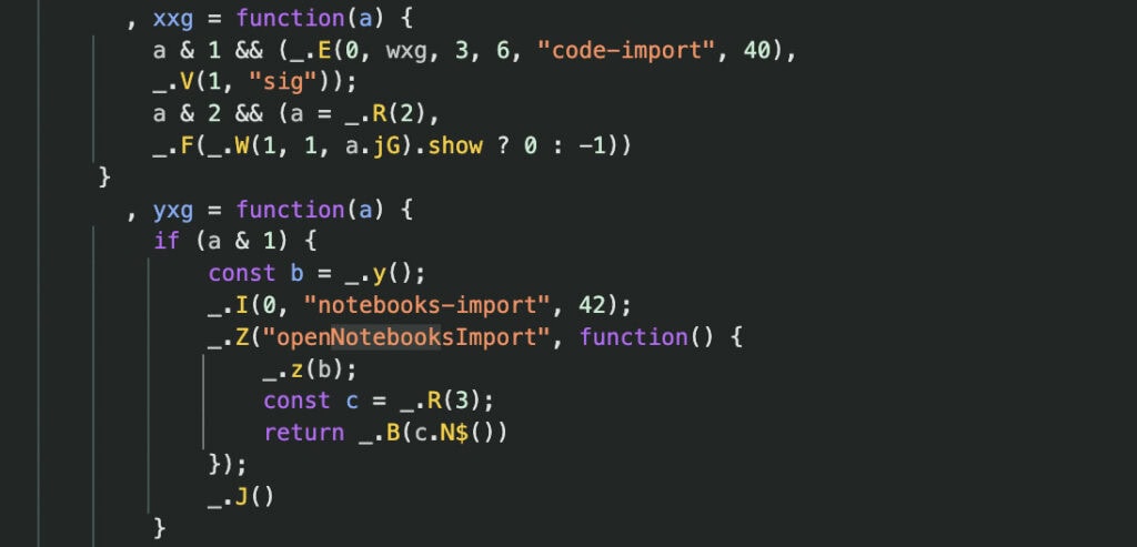 Traza de importación de NotebookLM en Gemini