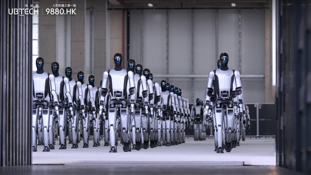 La frontera como laboratorio real para robots humanoides y trabajadores humanos