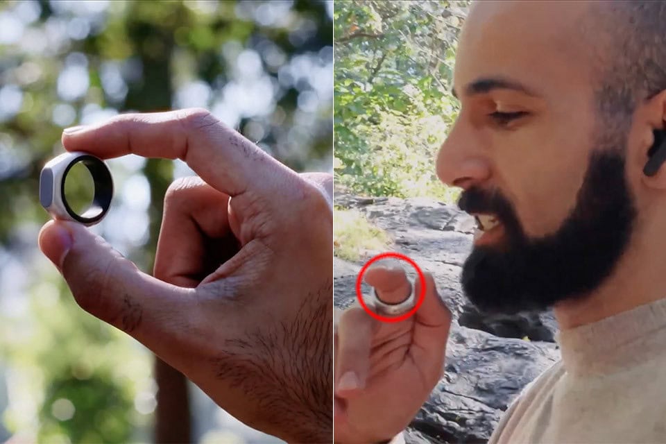 Las notas de voz se capturan pulsando el botón