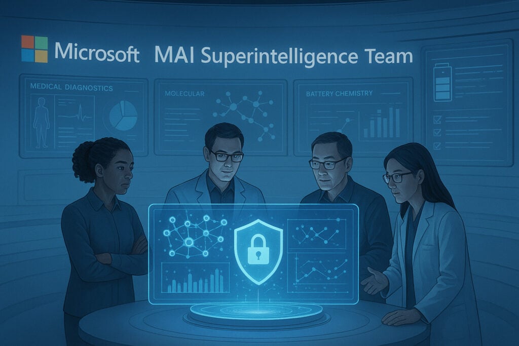MAI Superintelligence Team: especialización clínica, control fuerte y resultados medibles