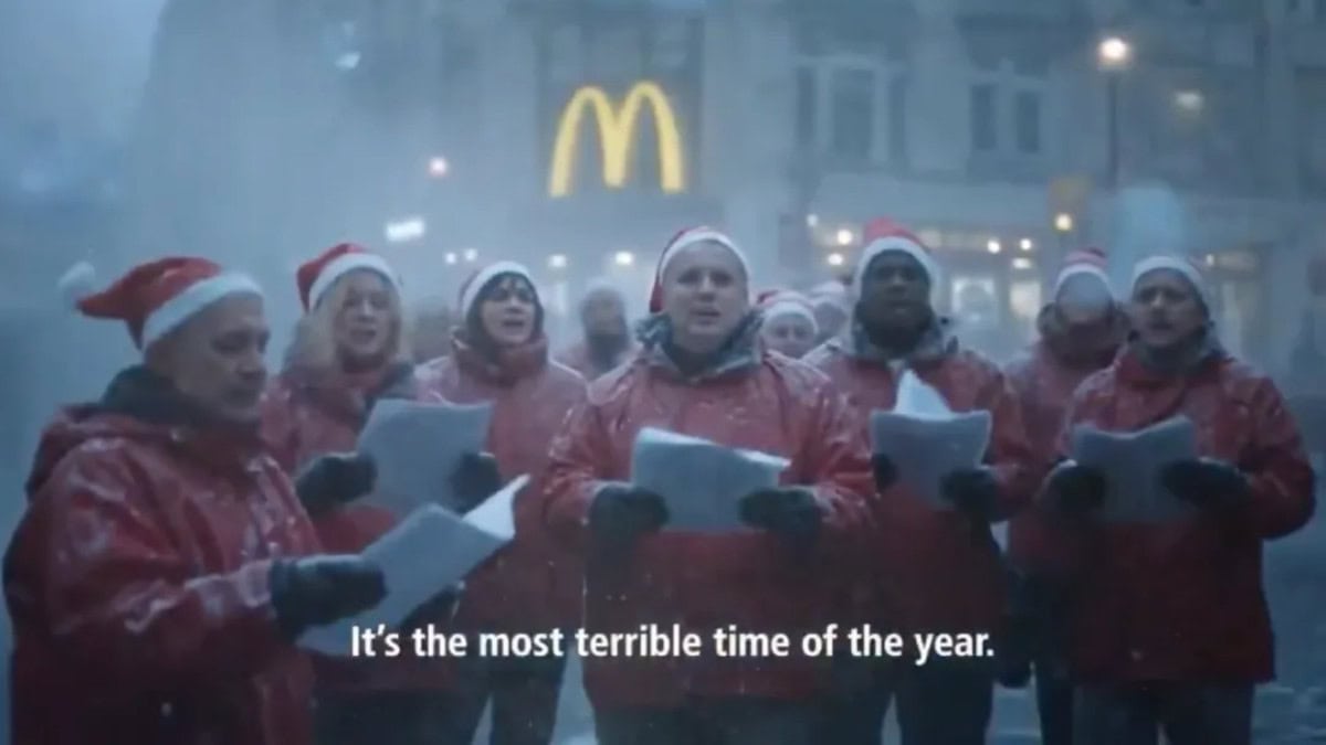 Por Qué el Anuncio de McDonald’s Generado son IA sobre Odiar la Navidad Fracasó