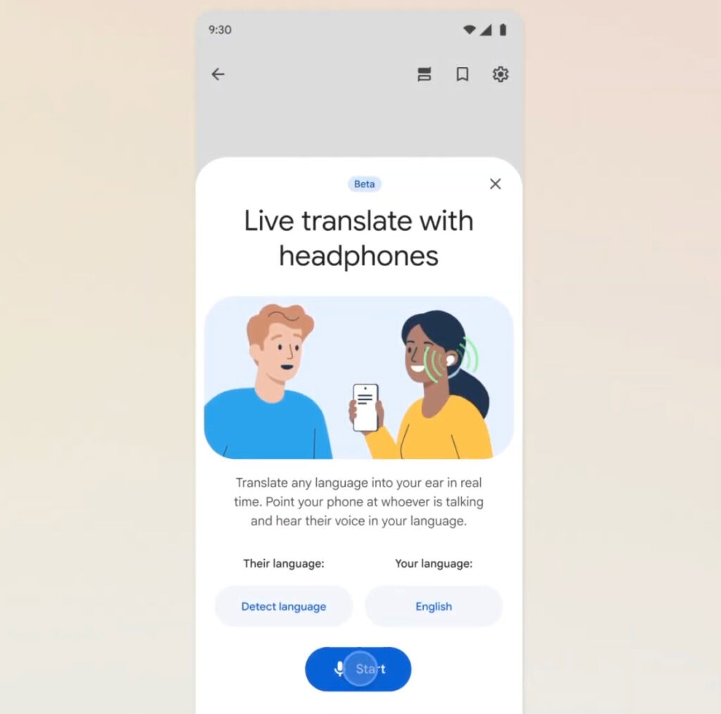 Traducción en tiempo real con Google Translate en tus auriculares