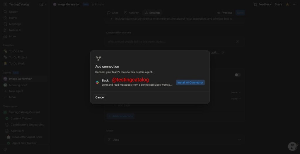 Conectores y datos externos: Notion quiere ser el hub, no una isla