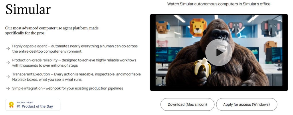 Proyecto open source de Simular para Mac OS y usos en marketing y ventas