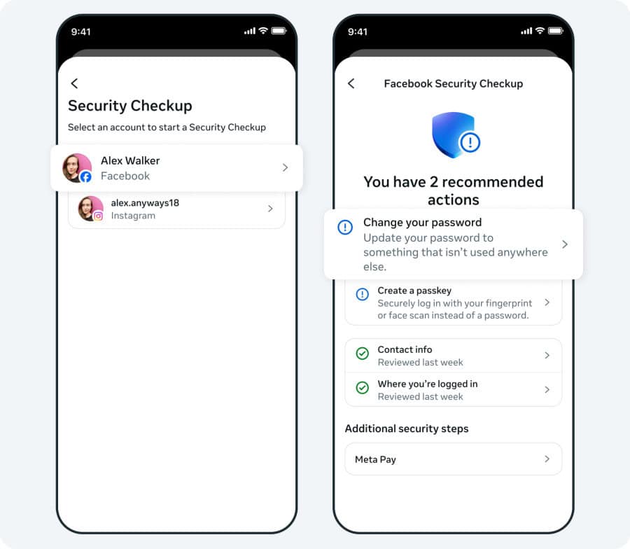 Meta presume de un 30 % menos de hackeos en cuentas de Facebook e Instagram