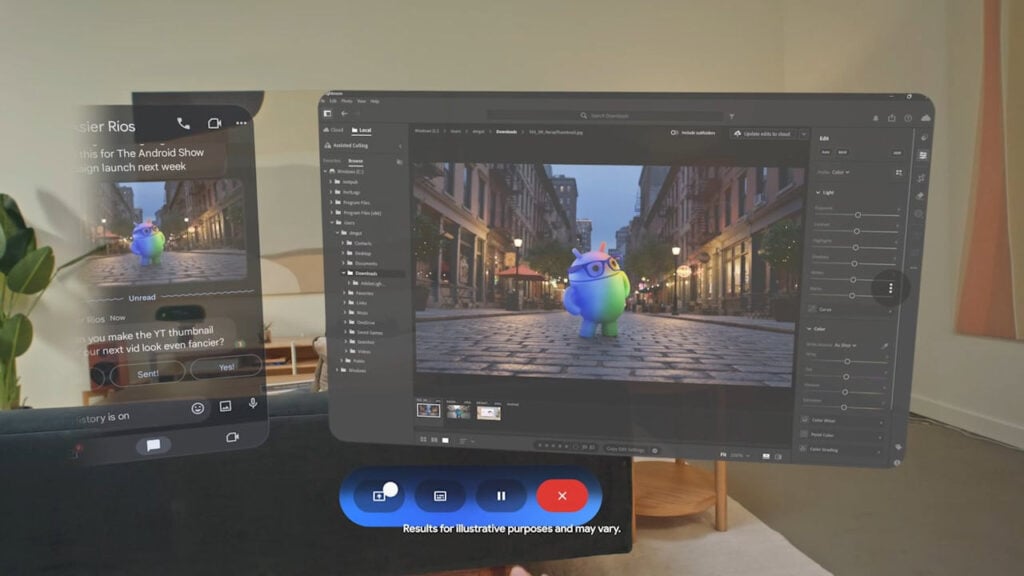 Ejemplos de uso real: cómo las gafas XR Project Aura integran apps Android