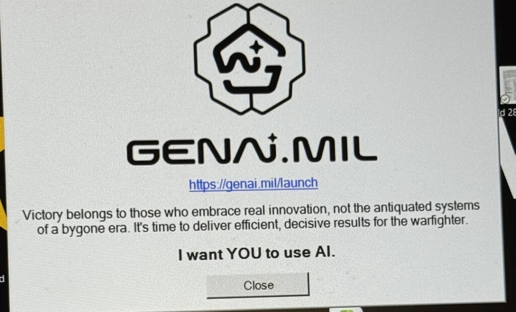 Reacciones internas: sorpresa, desconfianza y una ventana emergente “Gen AI”