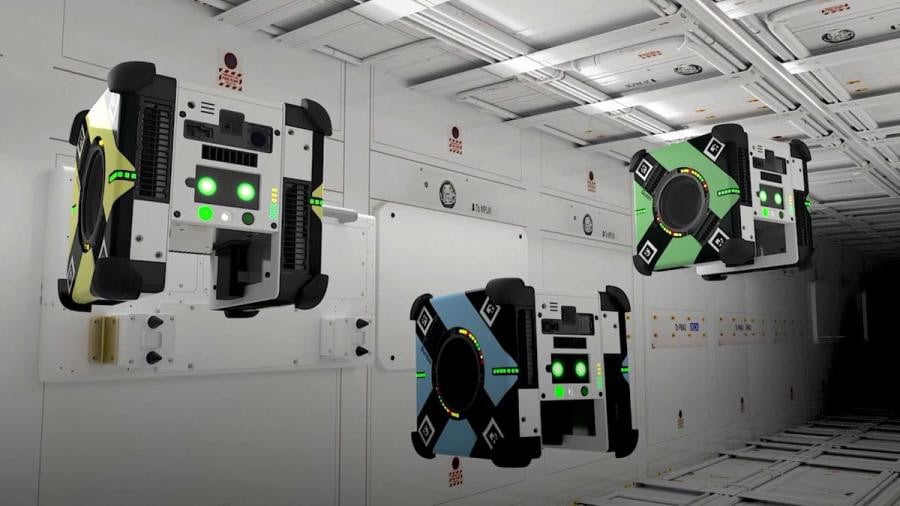 Cómo funciona el sistema de control con IA de Astrobee en la Estación Espacial Internacional