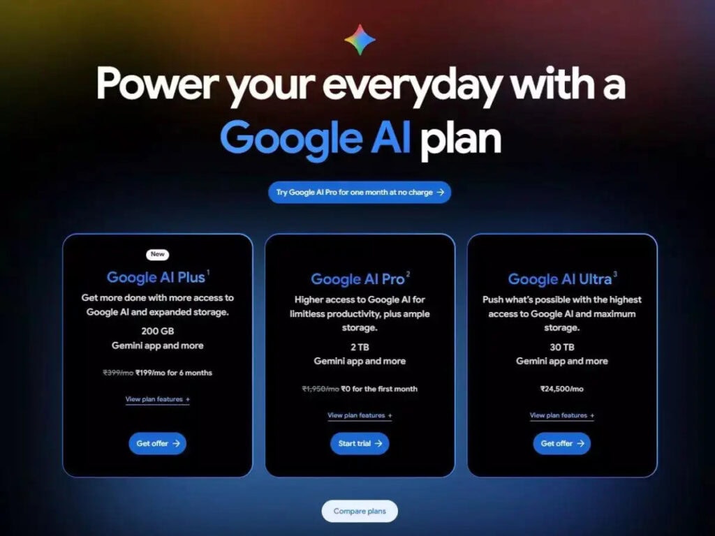 Almacenamiento en Google AI Plus: 200 GB para Fotos, Drive y Gmail