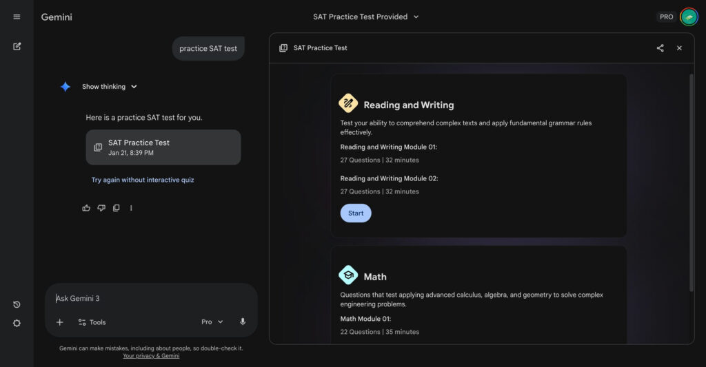 Gemini deja de ser solo “chat” y se mete en modo simulacro serio