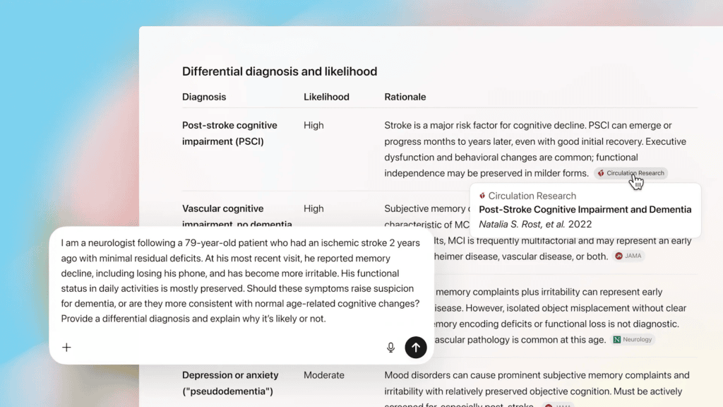 ChatGPT for Healthcare no quiere ser un juguete: quiere ser infraestructura clínica