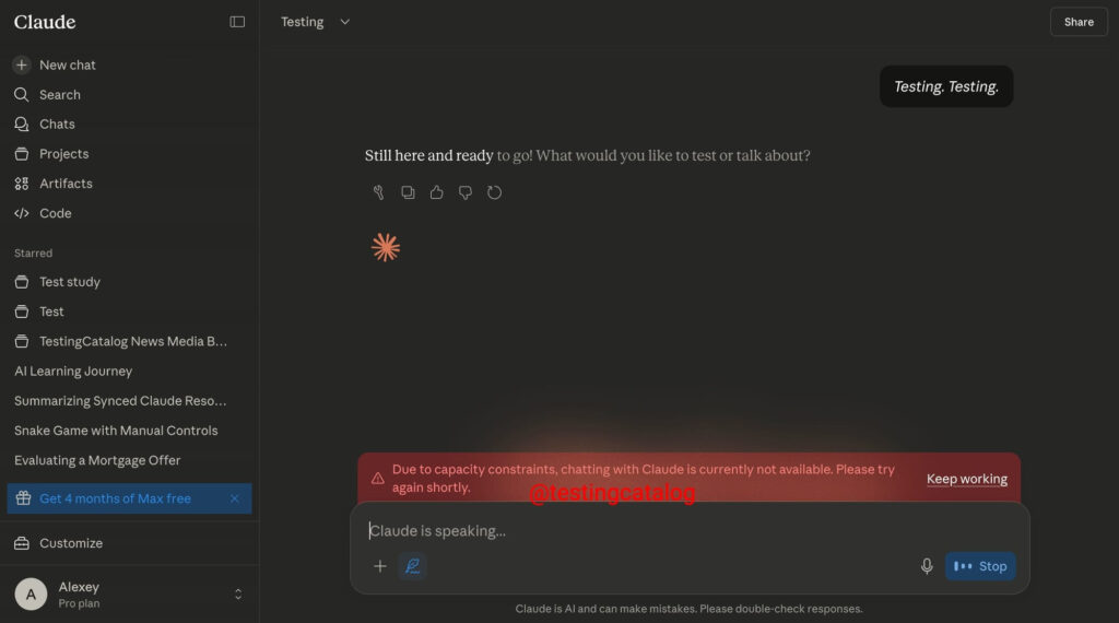 Claude coquetea con dos ideas de voz: integrado en el chat… o pantalla independiente