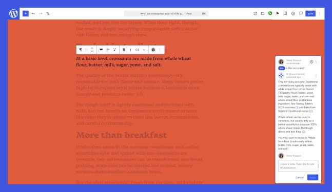 Texto, traducciones y modo “editor pesado” dentro de WordPress