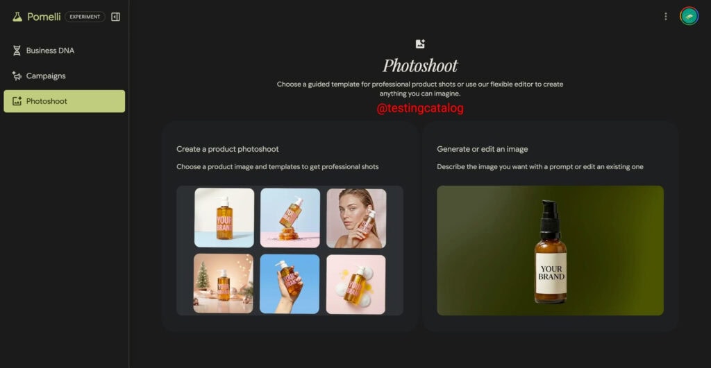 Photoshoot quiere convertir una foto “normal” en una creatividad lista para anuncio